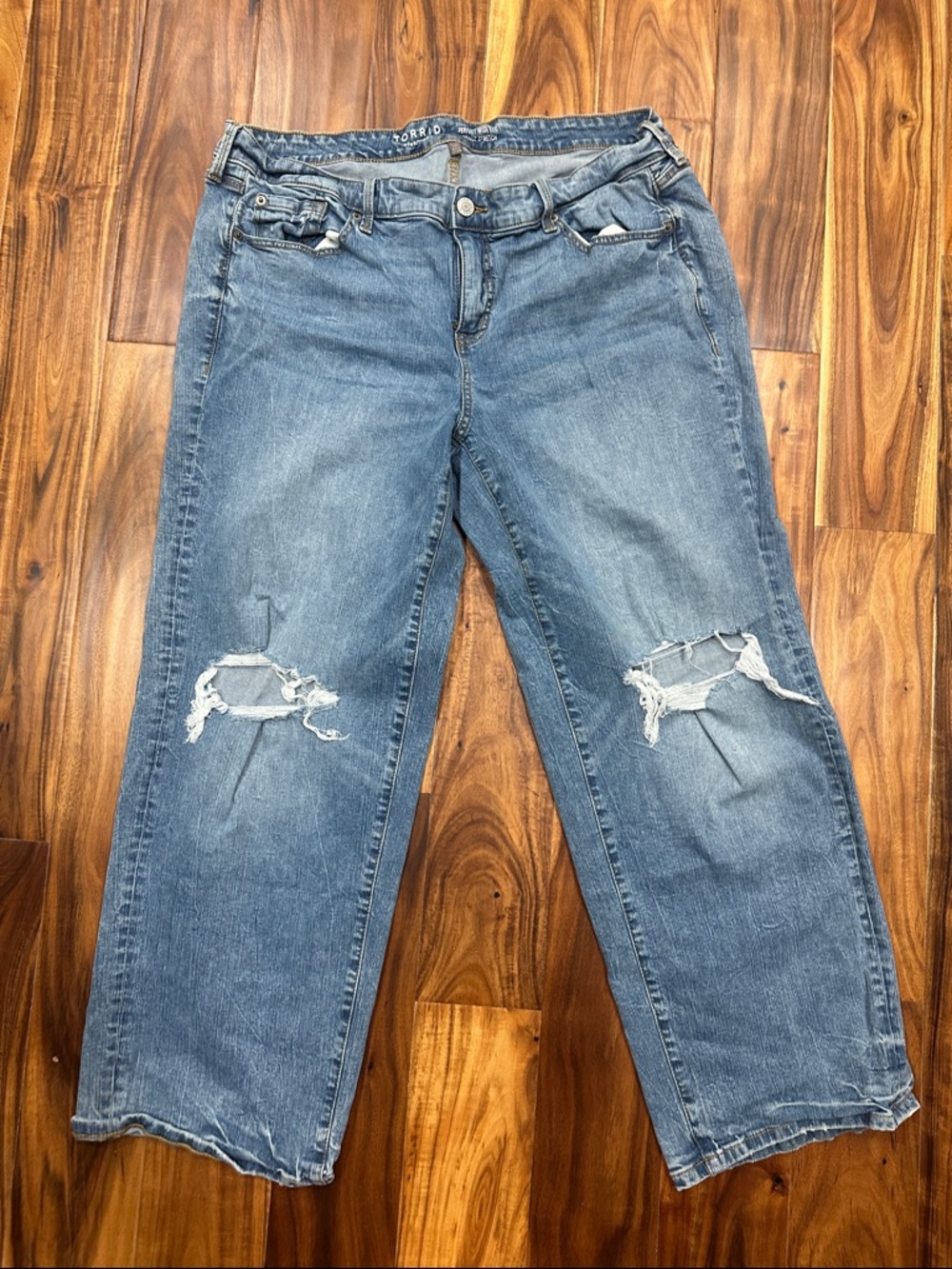 torrid Perfect Wide Leg Jeans Size 16